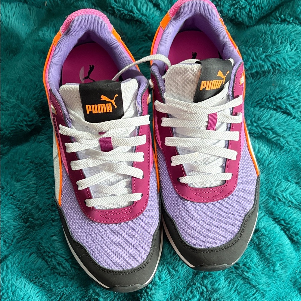 NWOB Puma Purple and cranberry Athletic Shoes
